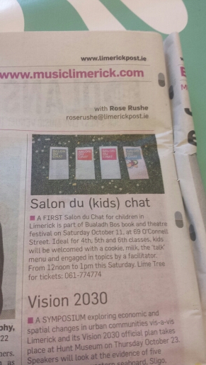 Salon du Chat for kids Limerick post article